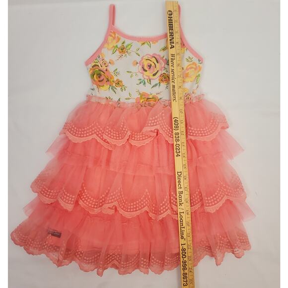 Matilda Jane 6 Musical Chairs Dress Tutu Tulle Adventure Begins Girls Size - Picture 4 of 6